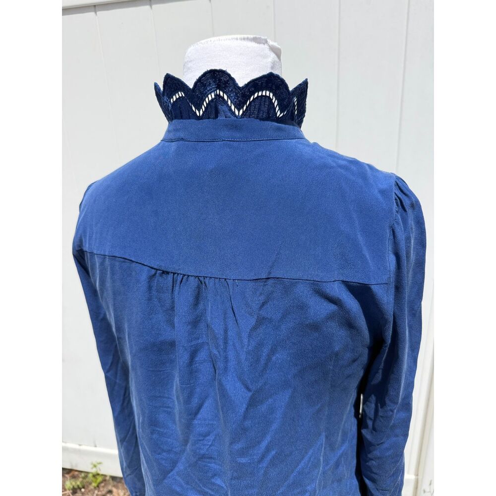 Sezane Chlo Silk Shirt - Picture 6 of 10
